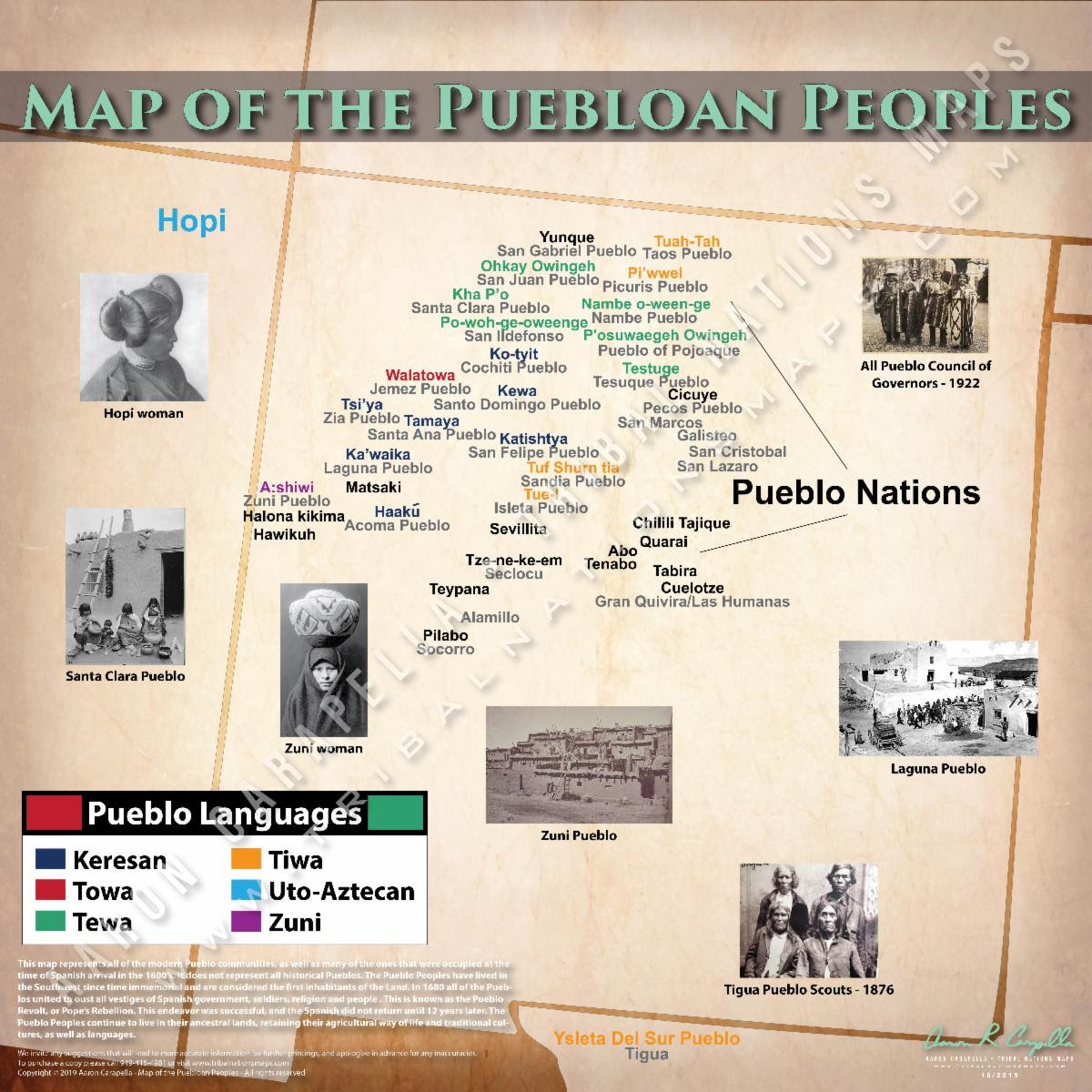 Pueblo Map